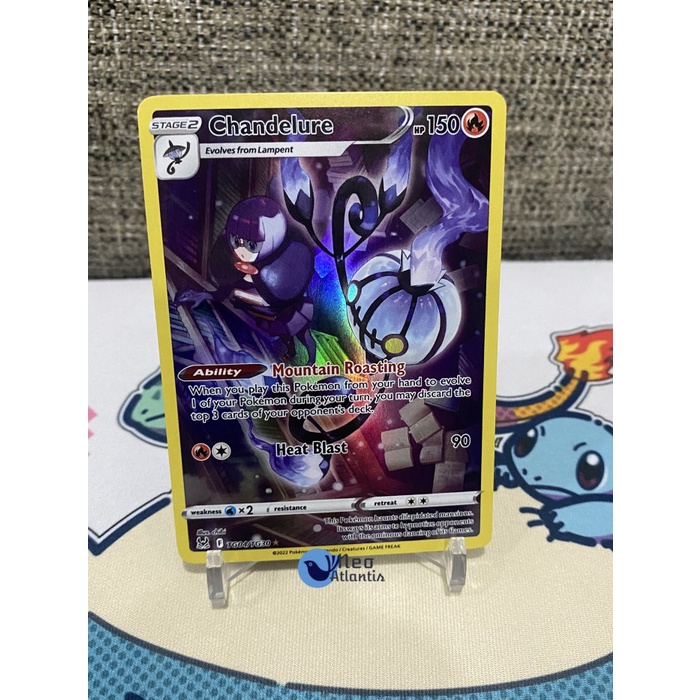 Pokemon TCG English Chandelure - TG04/TG30 - Lost Origin CHR