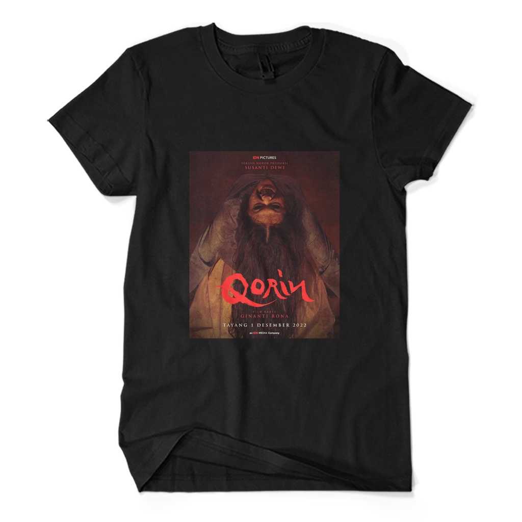 Baju Kaos Pria QORIN GINANTI RONA Film Maker Bioskop Indonesia KAOS KAGE