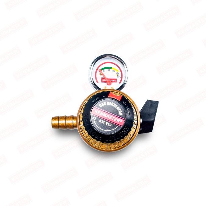 Kenmaster Kepala Regulator Gas - High Pressure + Meter Km919