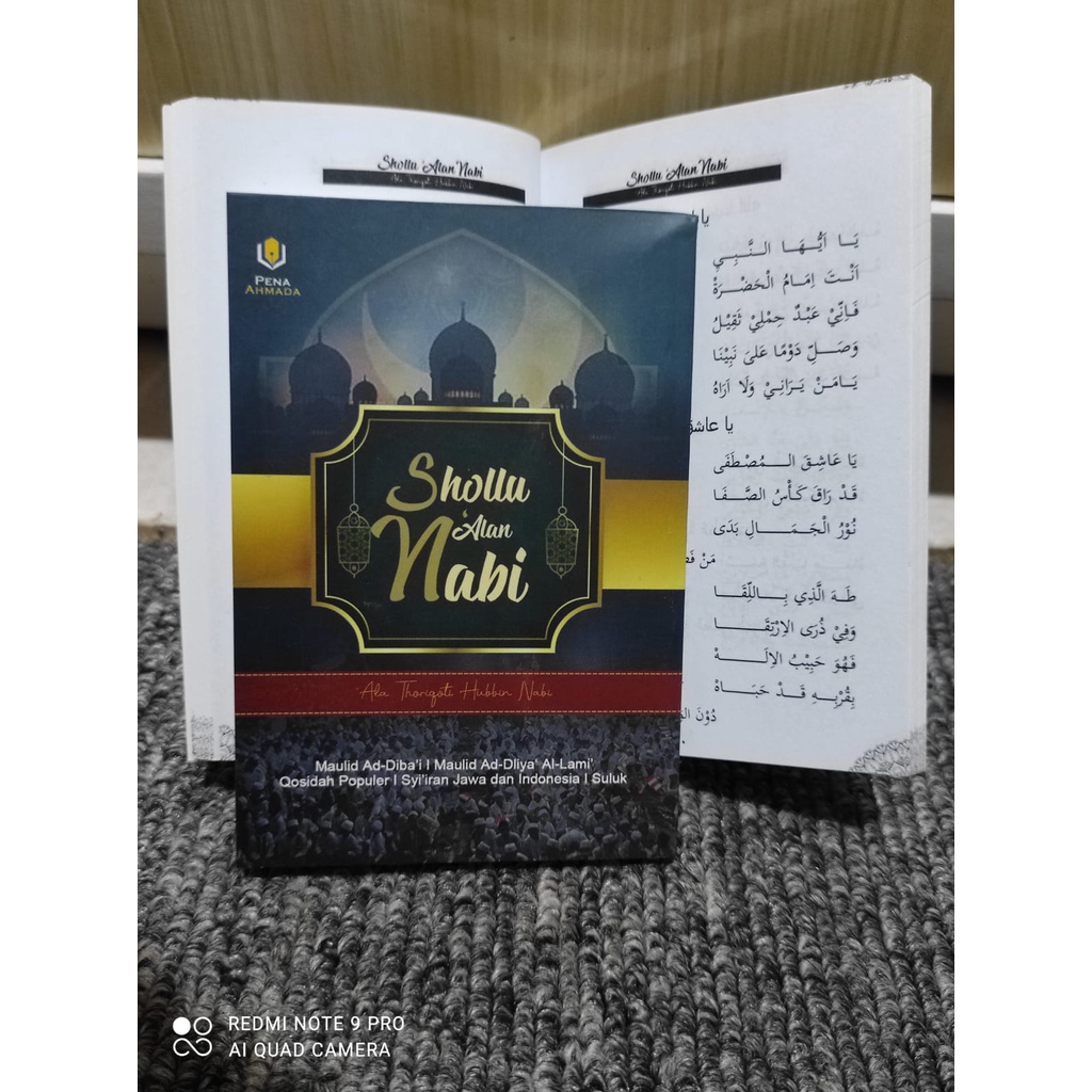 Buku Sholawat Lengkap Qosidah Populer dan Syi'iran Jawa Indonesia