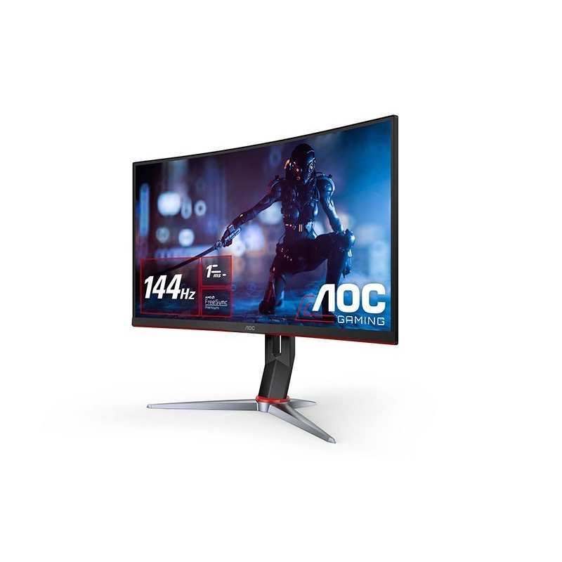 LED Gaming Monitor AOC CQ27G2 27inc 144Hz QHD HDMI DP - AOC CQ27G2