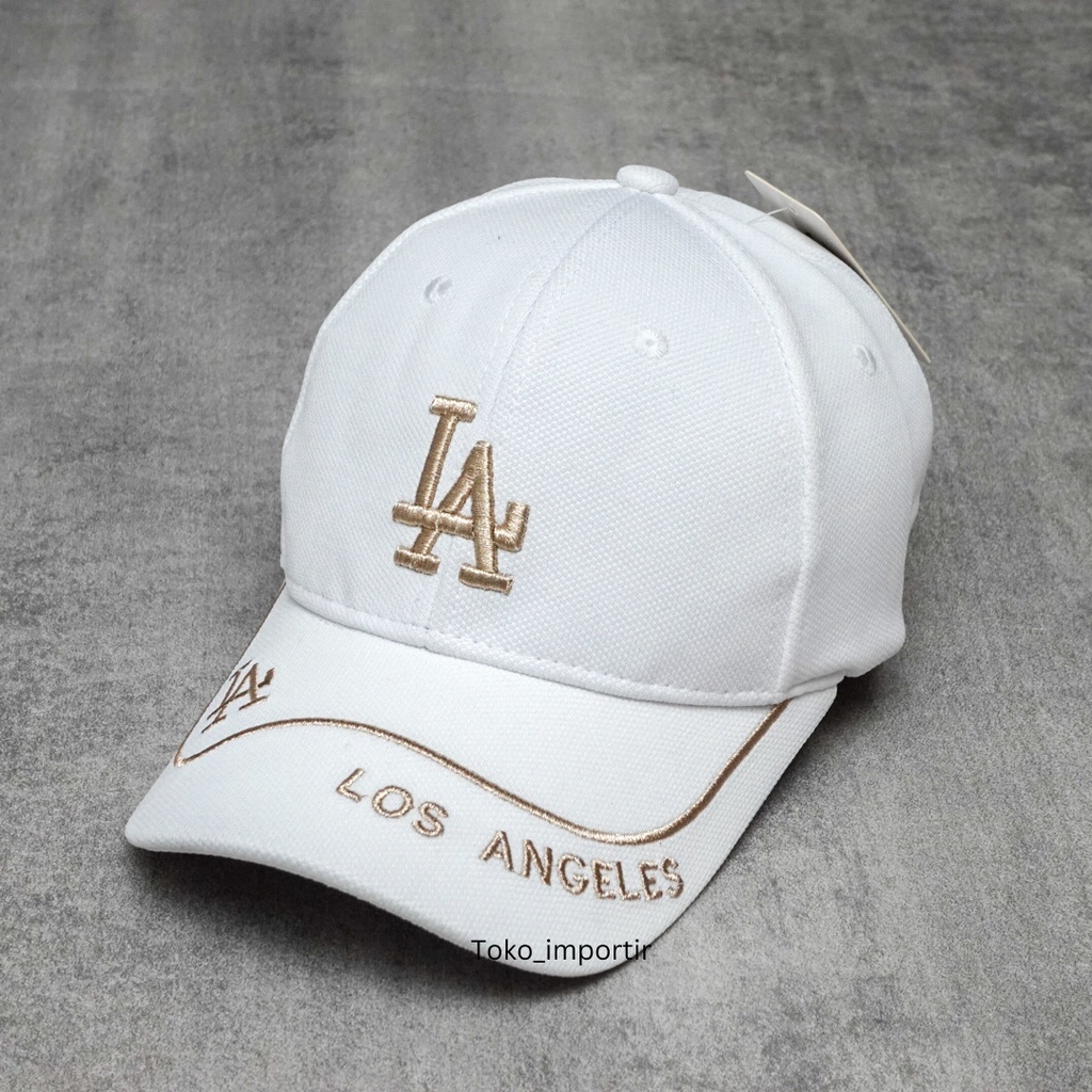 Topi LA MLB baseball Pria Import Mirror ORI full tag