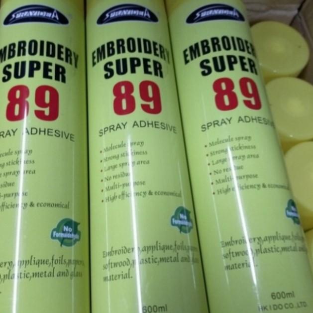 

Lem sprey adhesive super 89 embroidery