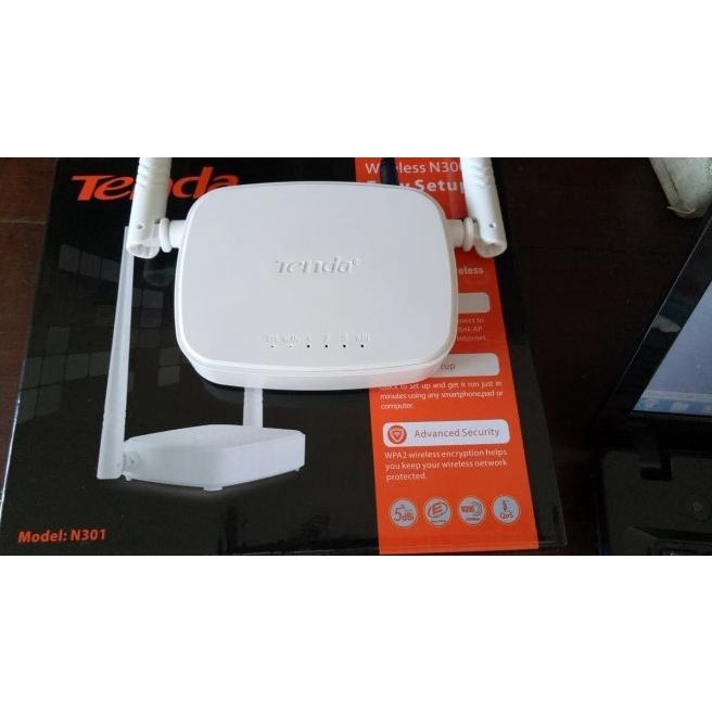 Tenda Wifi/Wireless Router N301 300Mbps WISP Support