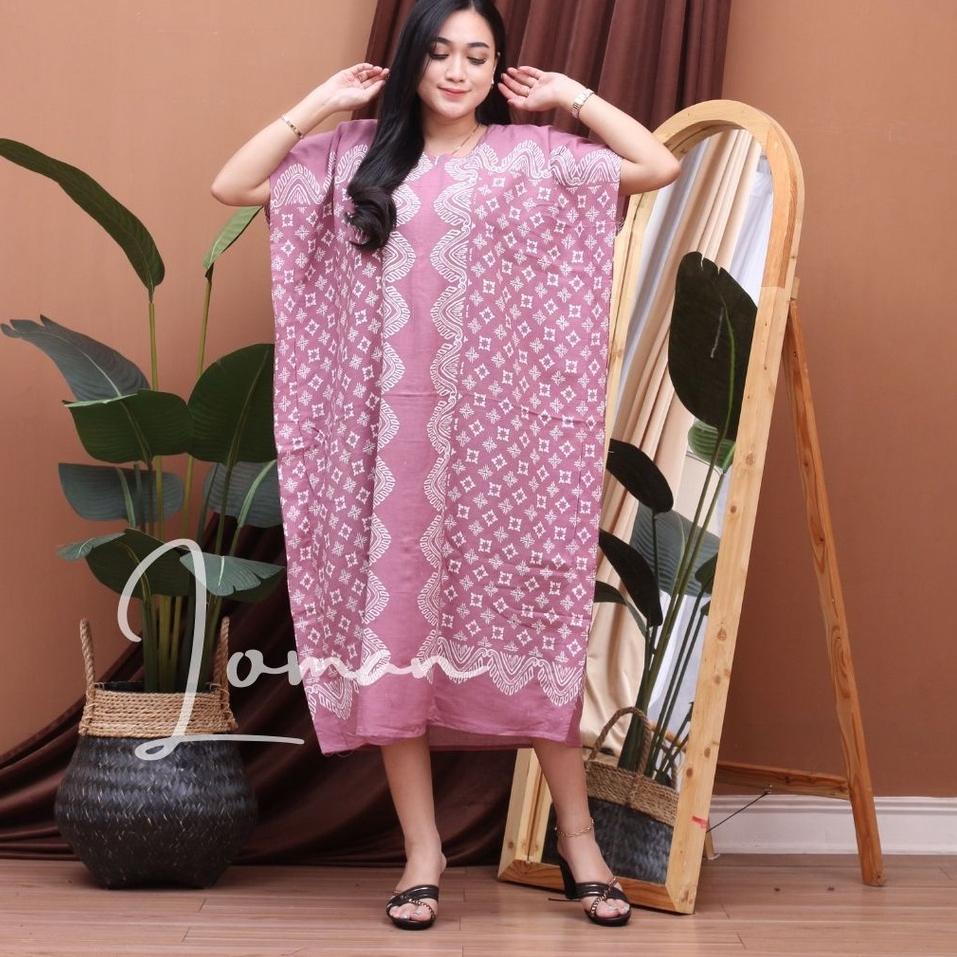 TERLARIS Daster kalong huza jumbo busui resleting depan lowo kelelawar kekinian ✯ 860