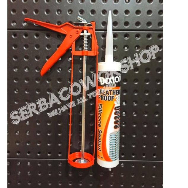 

Dextone Paket Tembakan Tulang + Lem Sealant Weather Proof Tahan Air - White