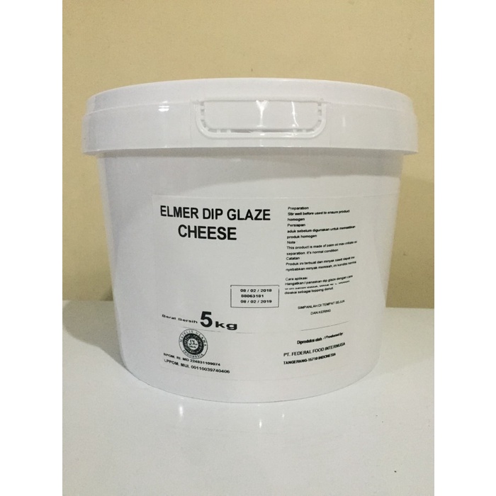 

NEW Elmer Cheese Dipping Glaze 5 kg