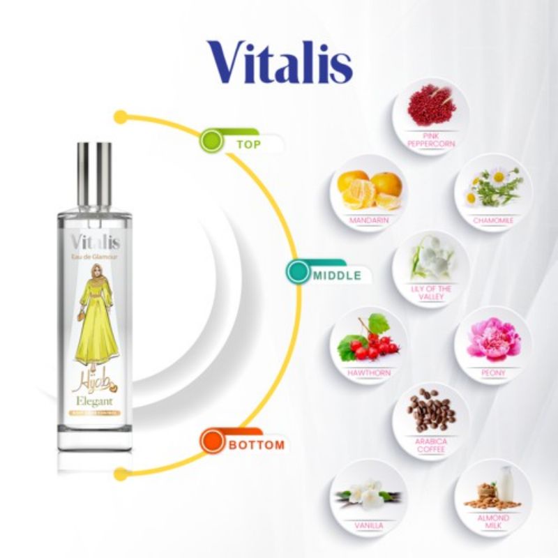VITALIS EDC GLAM HIJAB ELEGANT 100ml