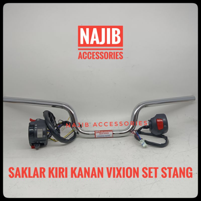 SAKLAR KIRI KANAN YAMAHA VIXION OLD / SAKLAR KIRI KANAN YAMAHA VIXION LAMA / SAKLAR VIXION OLD 1 SET