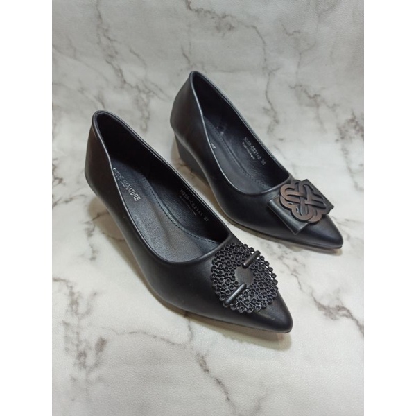 Sepatu wedges Inside Sepatu Kantor wanita import