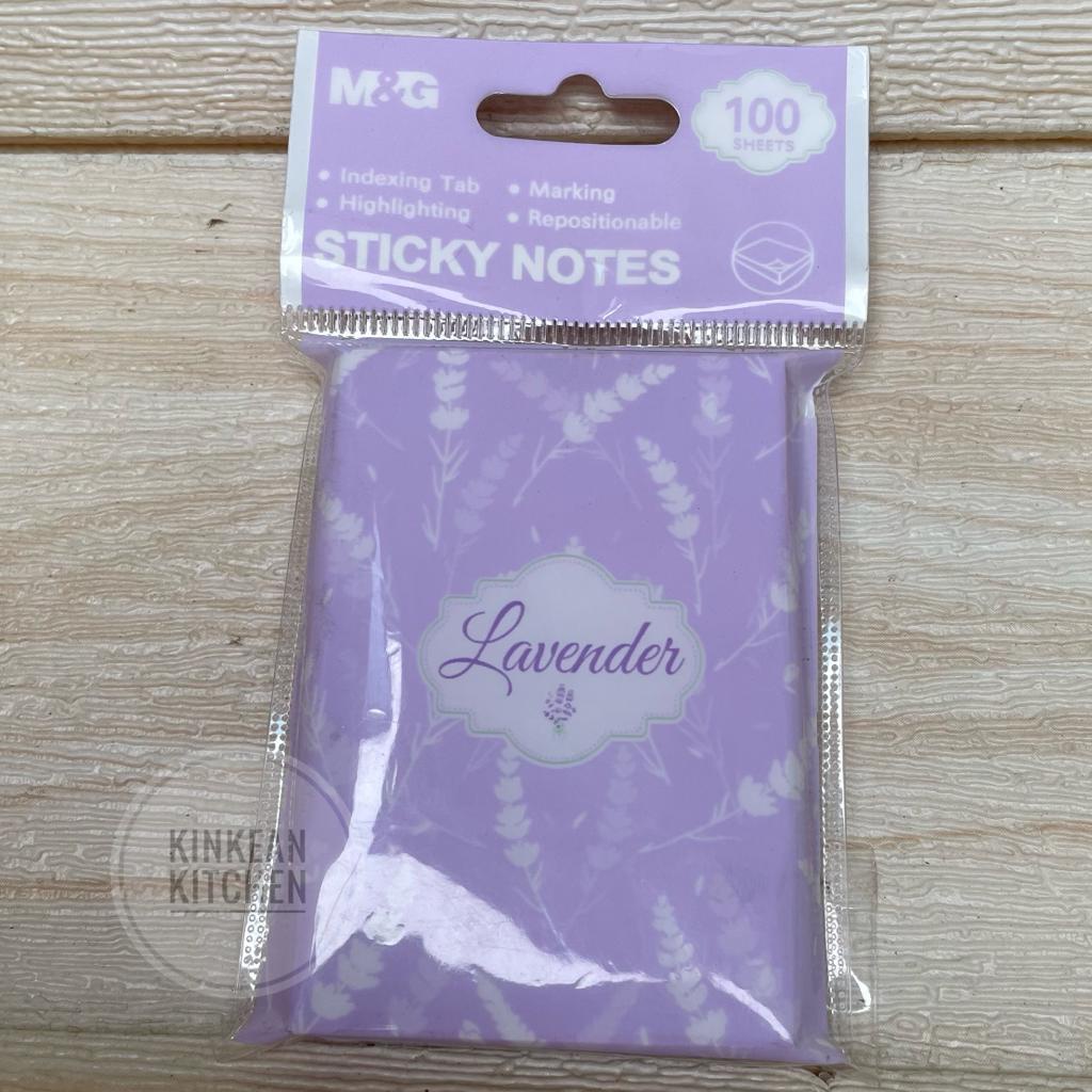 Memo Tempel / Sticky Note Warna Lavender