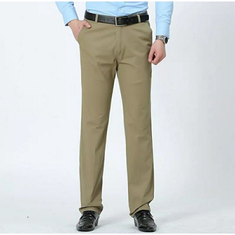 PROMO CELANA KANTOR PRIA CELANA KAIN FORMAL CELANA PRIA SLIMFIT REGULER PRIA