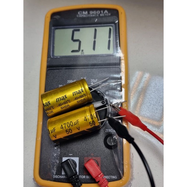Elco 4700uf 50v Max gold super