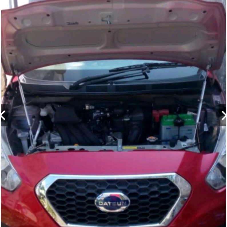 paket hidrolik kap mesin mobil Datsun go - panca