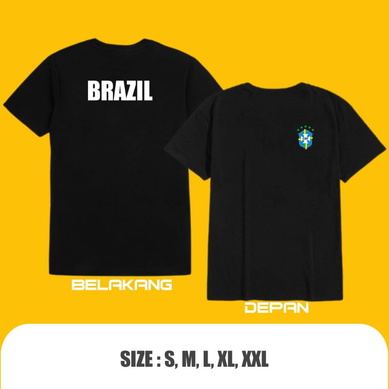 KAOS TIMNAS BRAZIL PIALA DUNIA