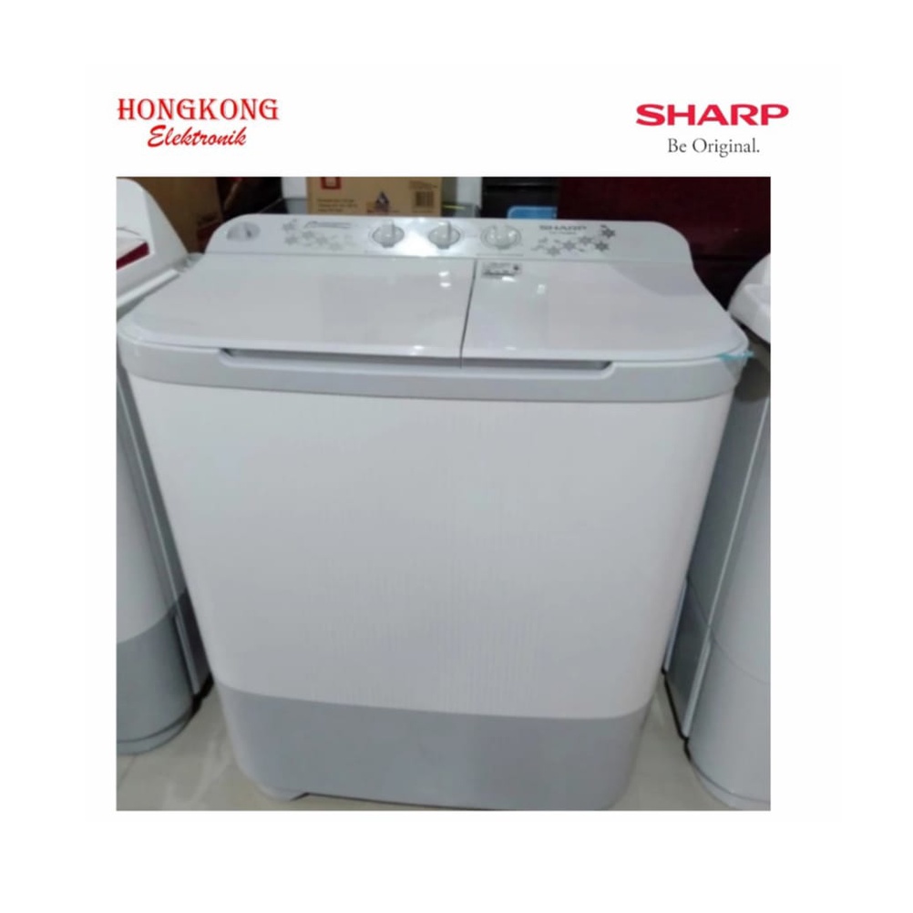 Mesin Cuci SHARP ES-T90MW 2 Tabung EST90MW