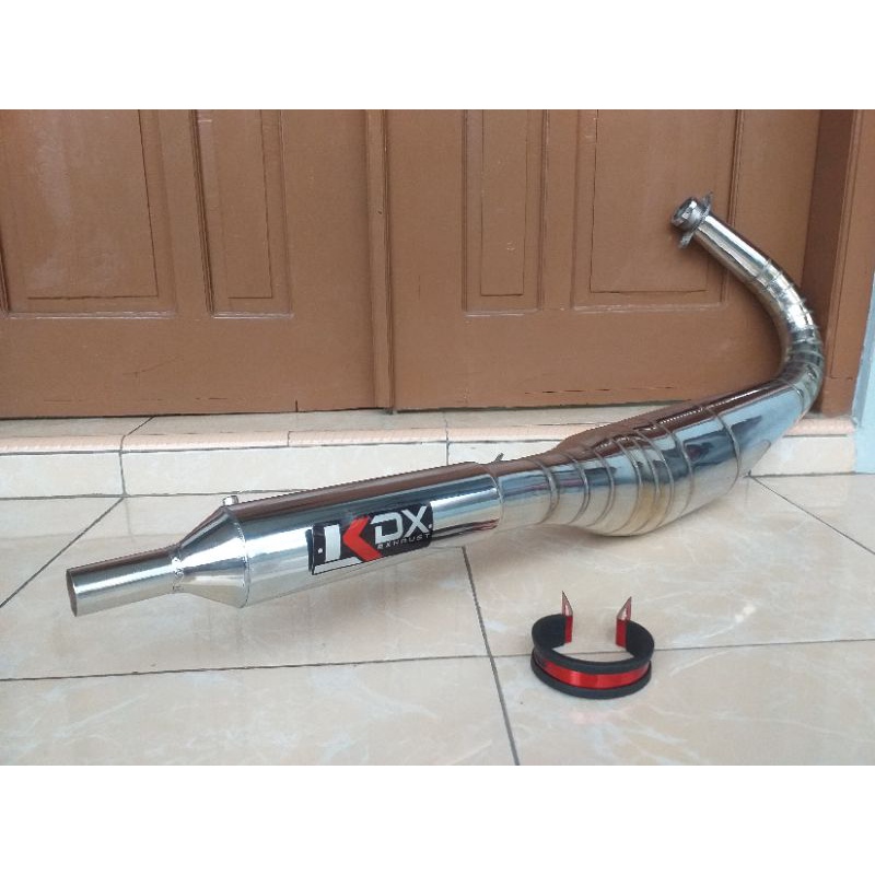 knalpot Rx king kolong Python Chrome cacing super garing istimewa KDX// suara garing kemrincing isti