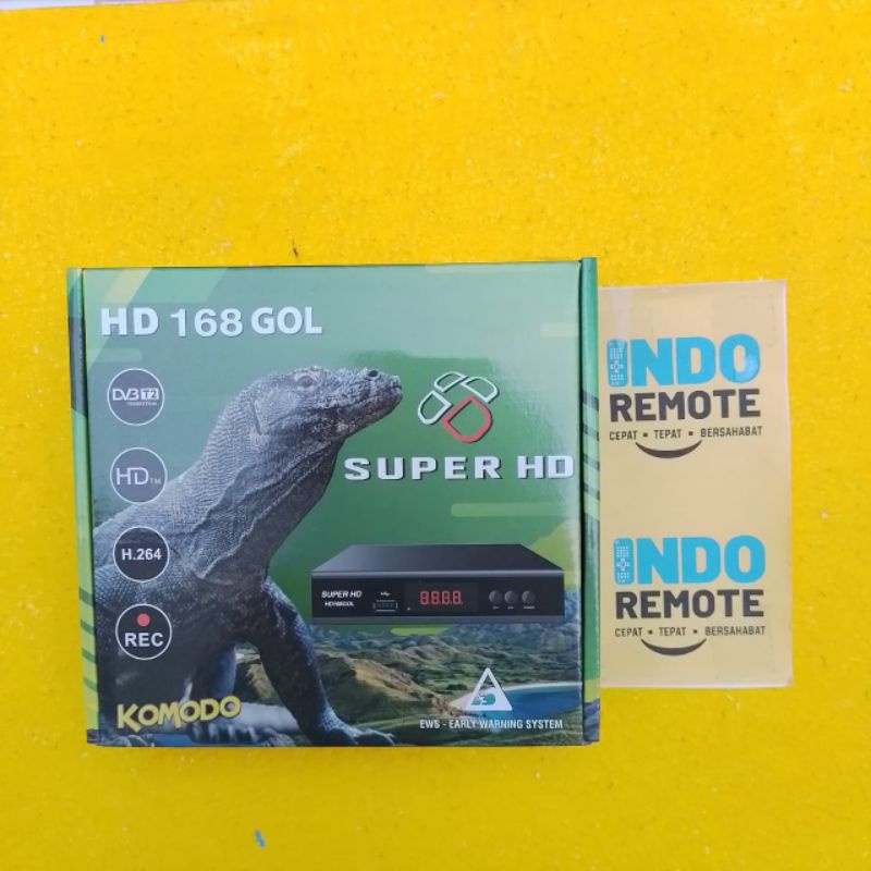 SET TOP BOX DVB-T2 KOMODO HD 168 GOL ORIGINAL