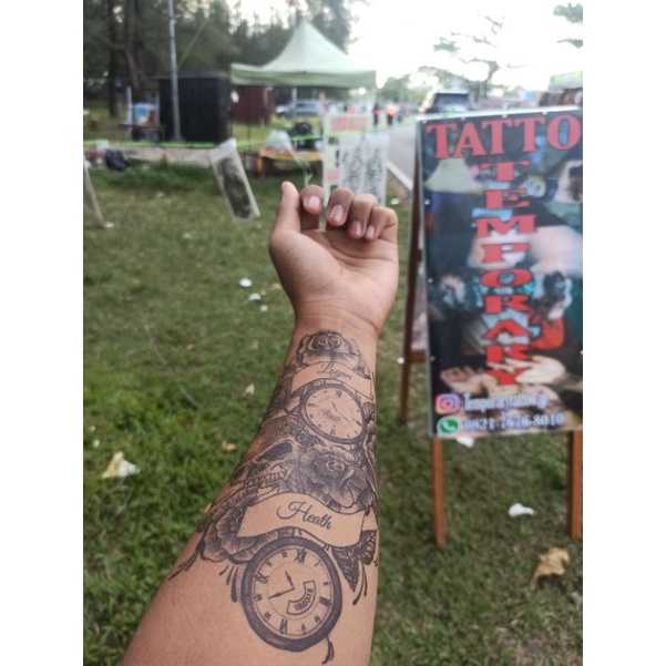 Jual HARGA 1 TATTO TATO TEMPORARY TEMPORER UKURAN LENGAN Shopee Indonesia