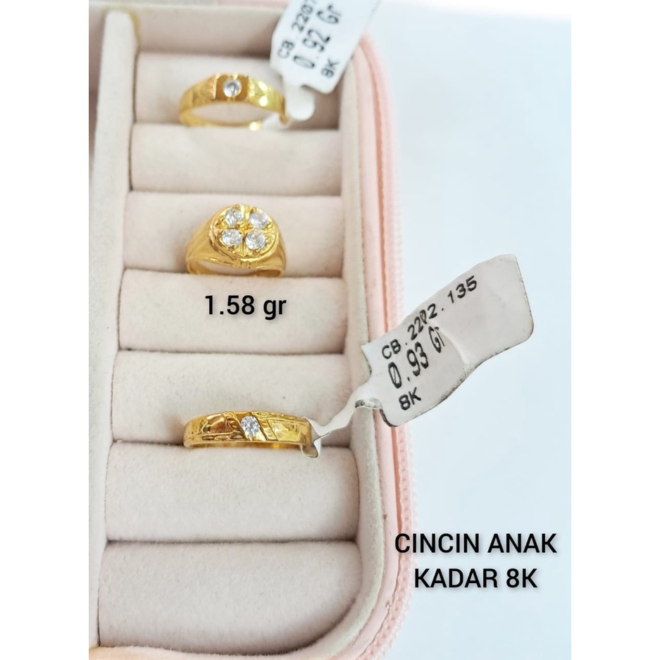 Cincin anak variasi mata kadar 375