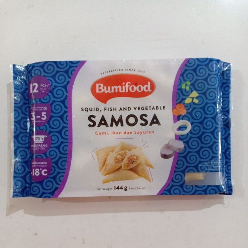 

BUMIFOOD SAMOSA 144gr