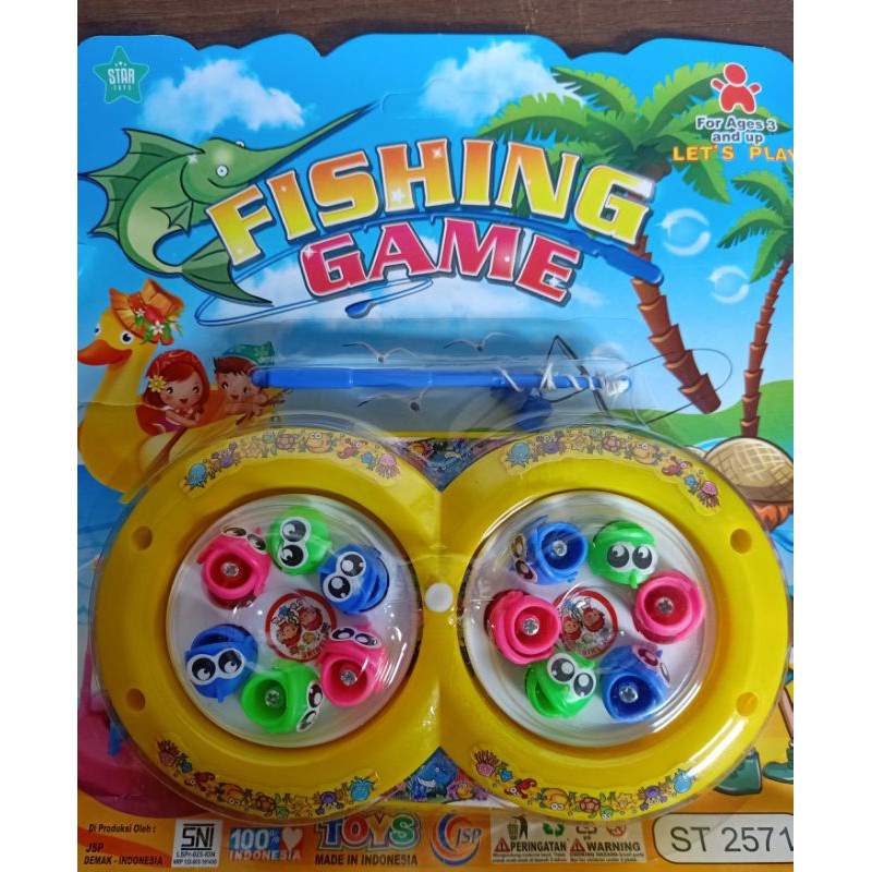 Fishing Game ST 2571 Mainan Pancingan Mini dua Kolam Mainan Anak