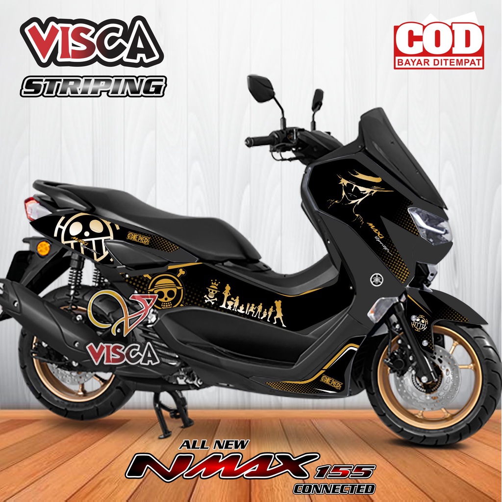 Striping Nmax 2022 Variasi - Stiker Sticker Striping Variasi Lis Yamaha Nmax 2022 - Striping Hologra