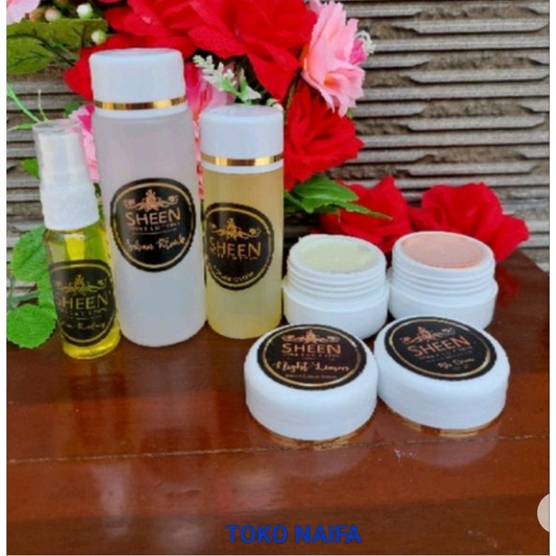 SHEEN GLOW+SERUM WAJAH KINCLONG 4x EKTRA GLOWING