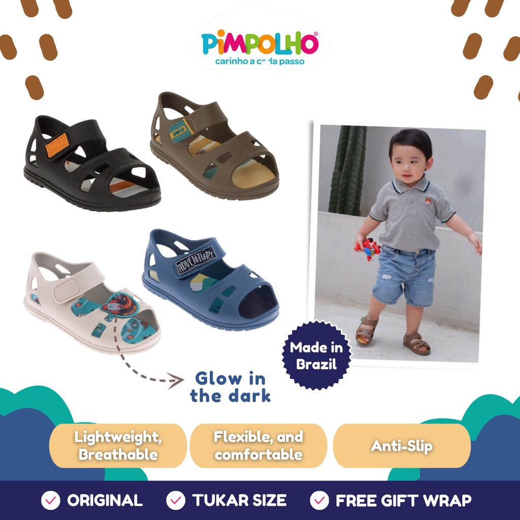 PIMPOLHO Sepatu Sandal Sendal Anak Laki Laki - Obsession