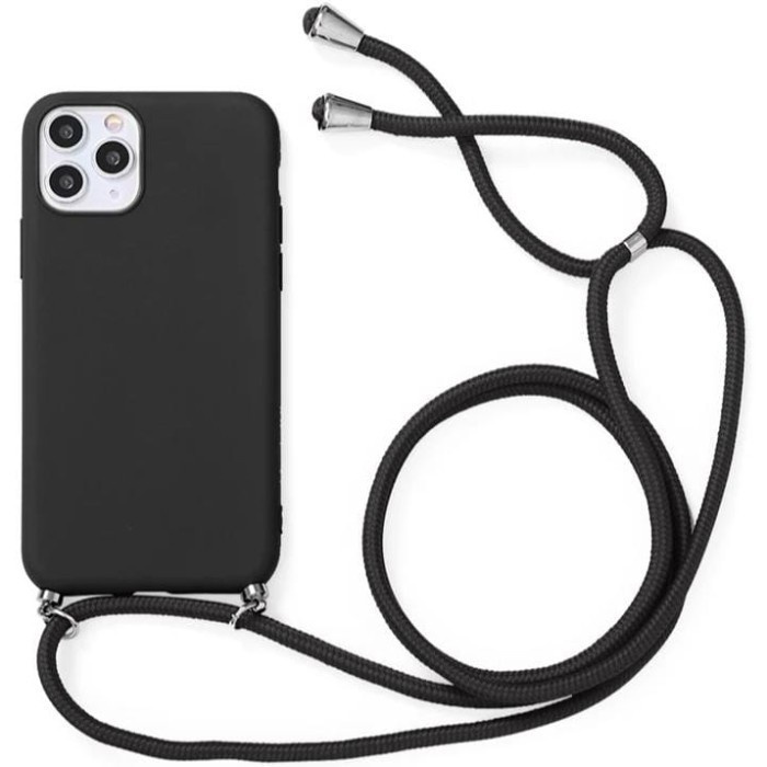 Redmi Note 11 / Redmi Note 11 Pro Soft Case Rubber Anti Noda Lanyed Tali Gantung