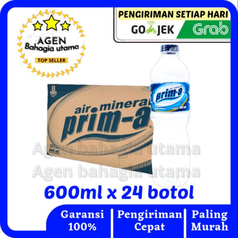 Jual Air Mineral Merk Prima Prim A 600ml Isi 24pcs Shopee Indonesia 7909