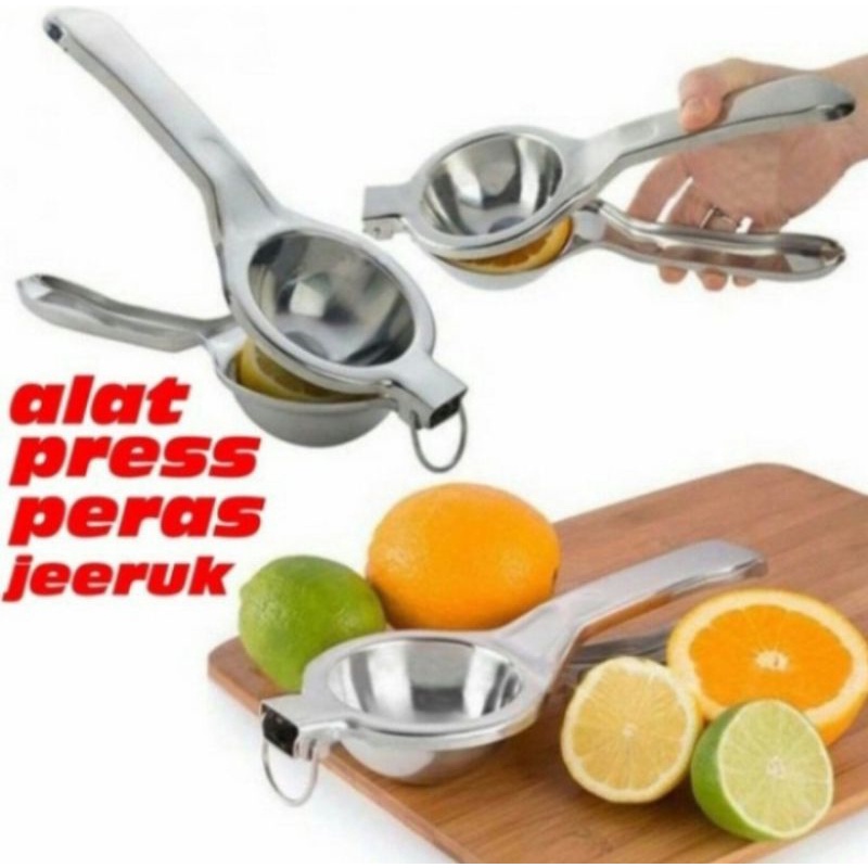 Perasan Jeruk Manual Stainless Perasan Lemon