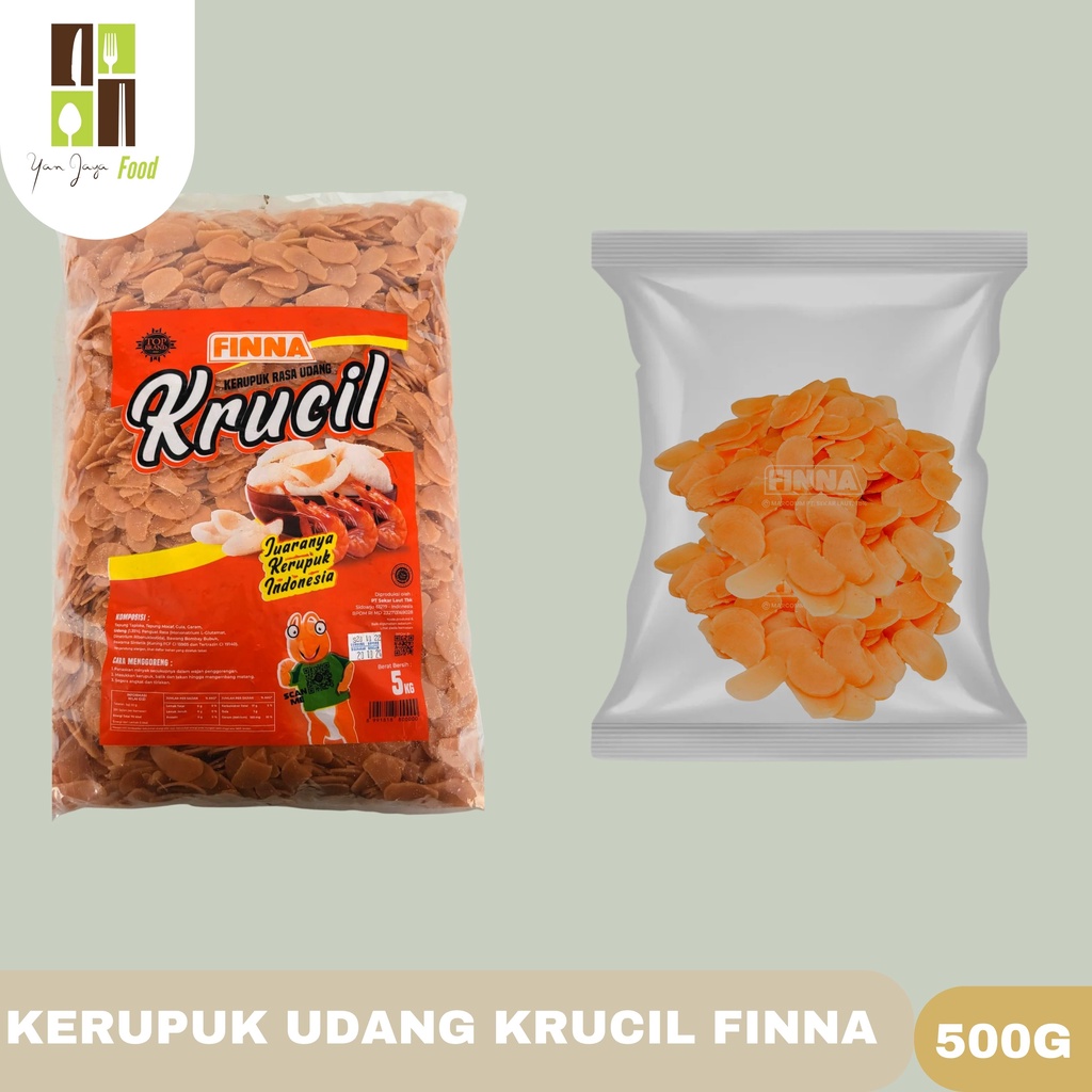 Finna Kerupuk Udang Krucil [250g/500g/1kg]