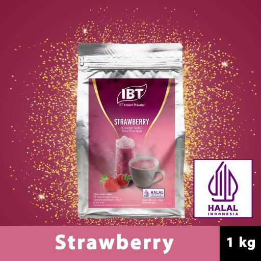 

Bahan Minuman Serbuk Bubuk Rasa Strawberry Stroberi IBT Instant Powder