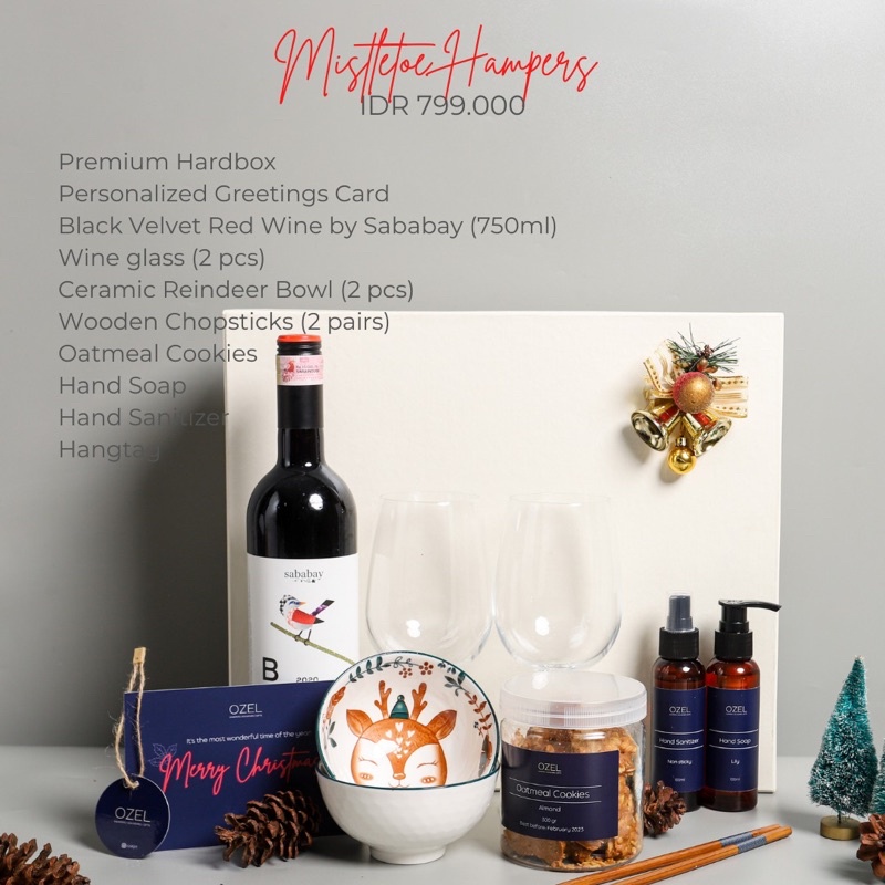 

MISTLETOE CHRISTMAS HAMPERS
