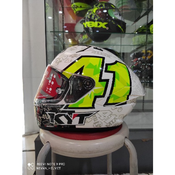 HELM KYT NZ RACE ESPARGARO 2021 ORIGINAL