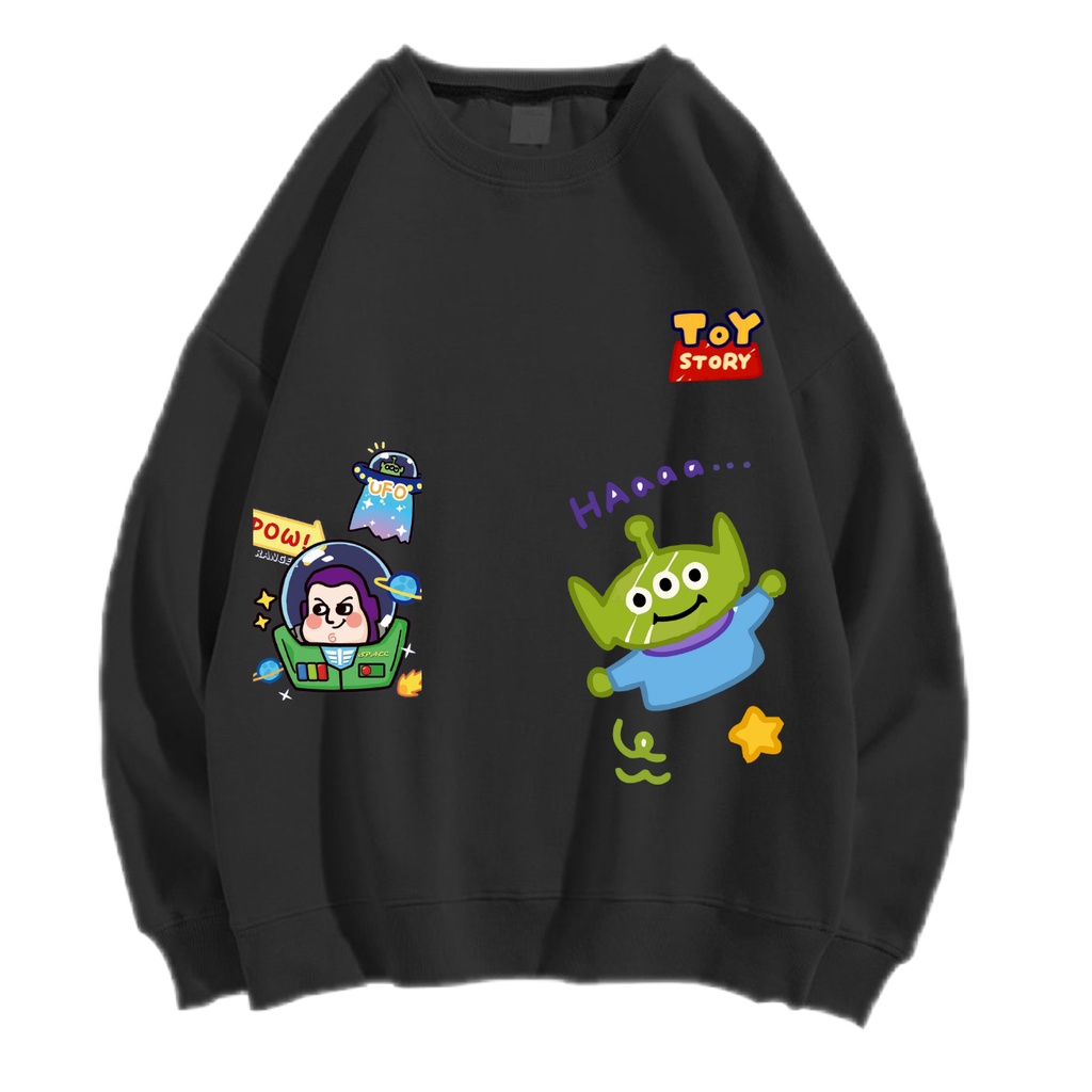 UFO  SWEATER SWITER CREWNECK PRIA WANITA OVERSIZE Size M-XXL ANAIRA