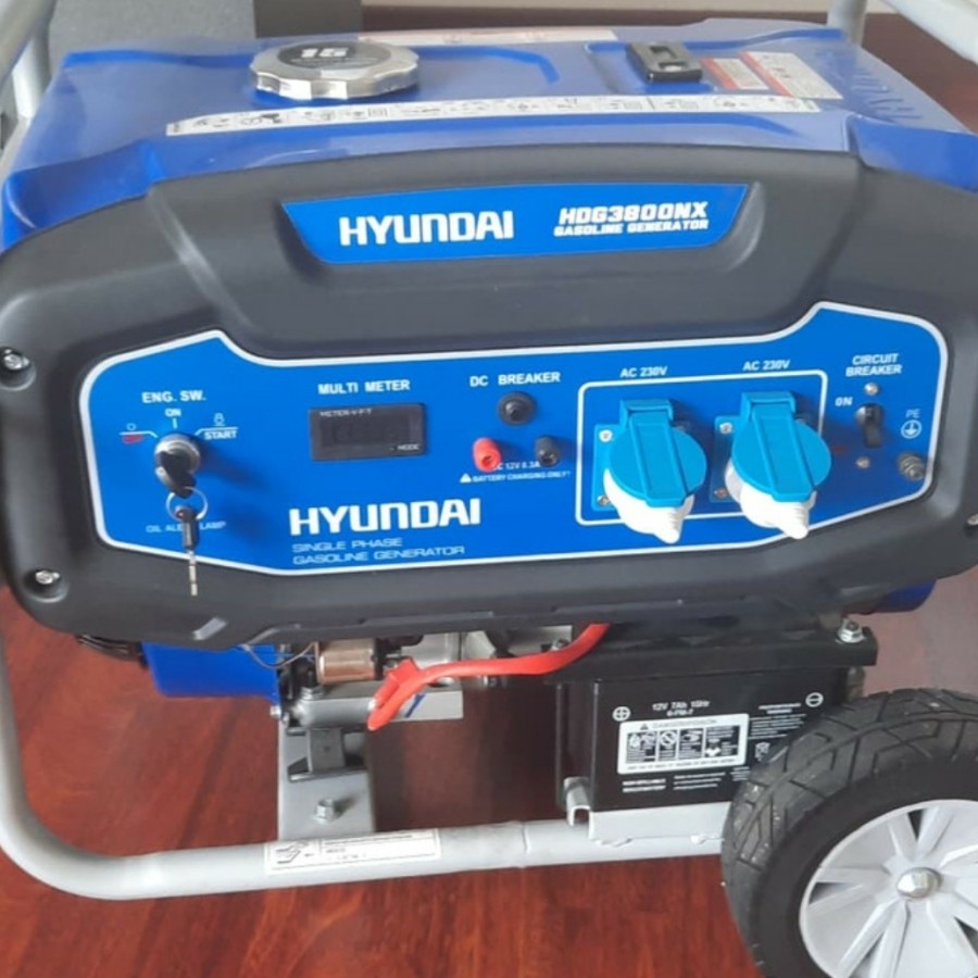 Genset HYUNDAI 3000 watt HDG 3800 NX Generator Hyundai HDX3800NX