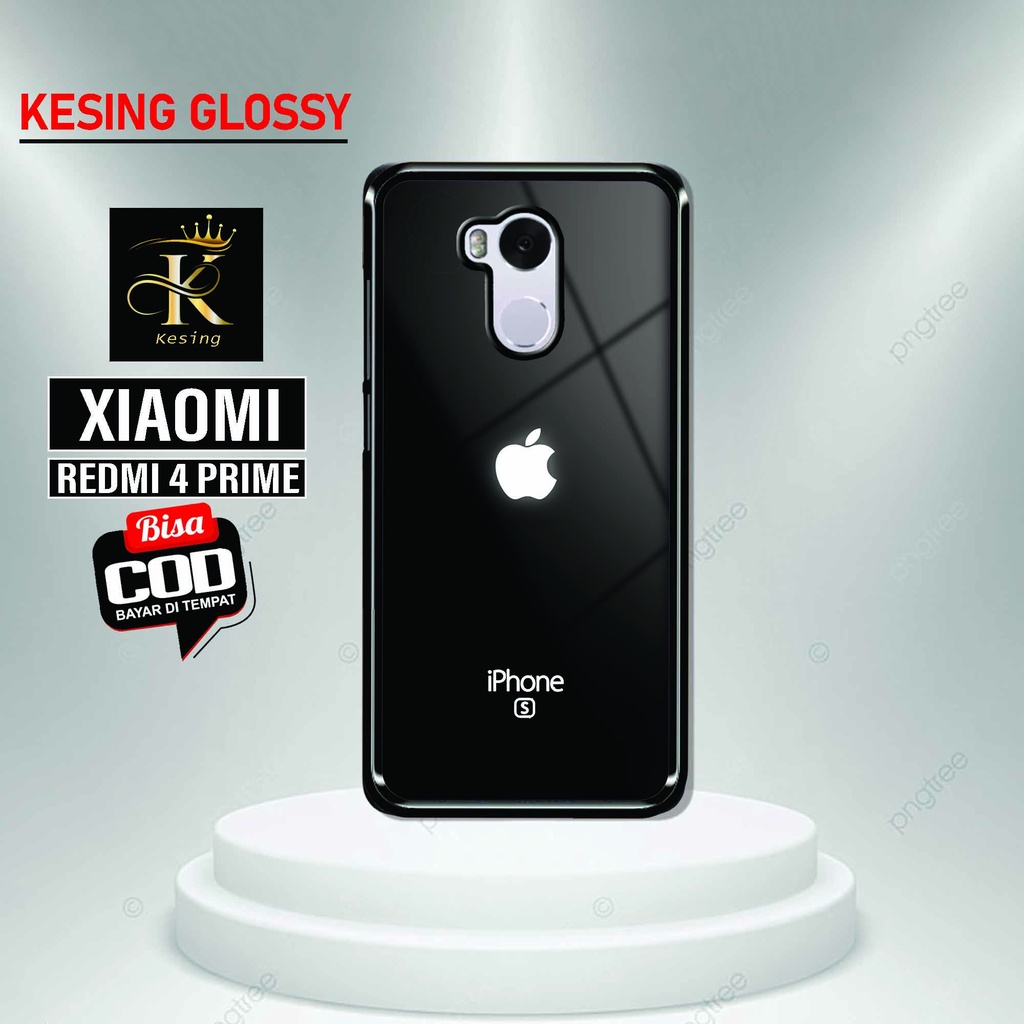 Case Redmi 4 Prime - Case Redmi 4 Prime Terbaru - Hardcase Glossy - Softcase Kaca - Case Redmi 4 Pri