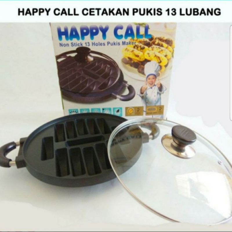 Cetakan Pukis 13 Lubang (Dengan Tutup Kaca)