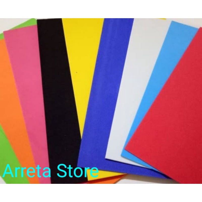 [ Isi 12 pcs ]Busa Ati || Eva Foam || Busa Ati Warna || 2mm
