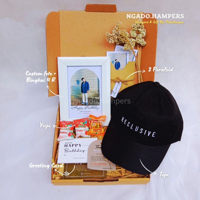 

[ 1 HARI JADI] Kado Ulang Tahun Cewek Cowok Lucu Murah Bermanfaat Hampers Box Aesthetic