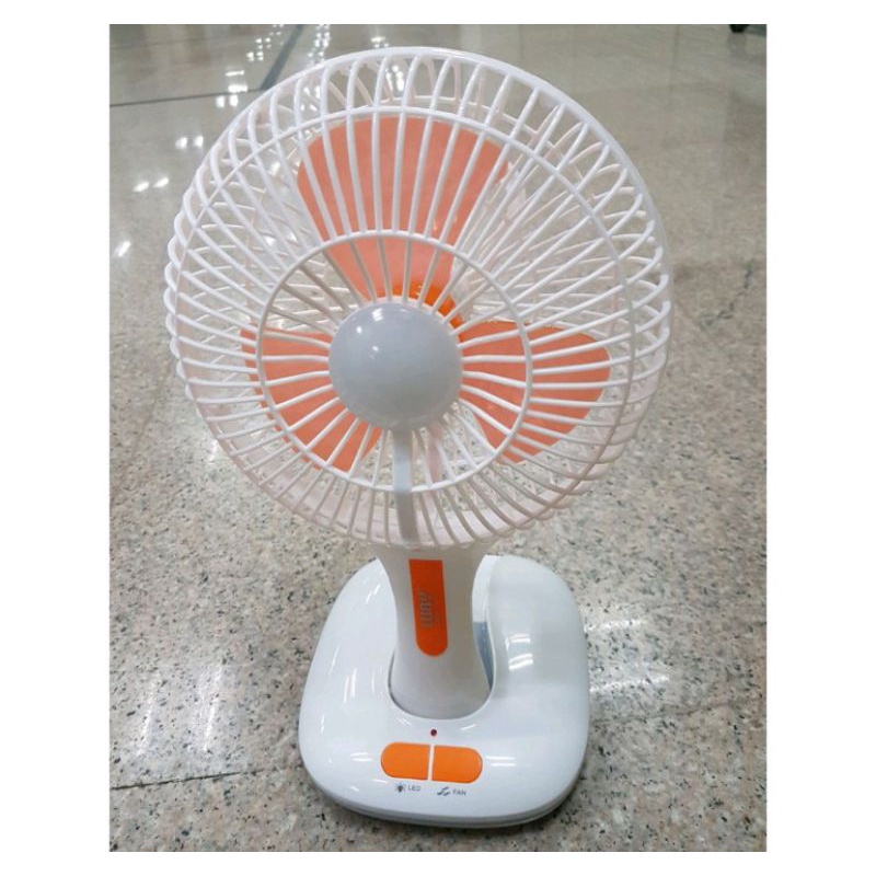 kipas angin lampu emergency/kipas potable lampu/kipas lipat NON DUS