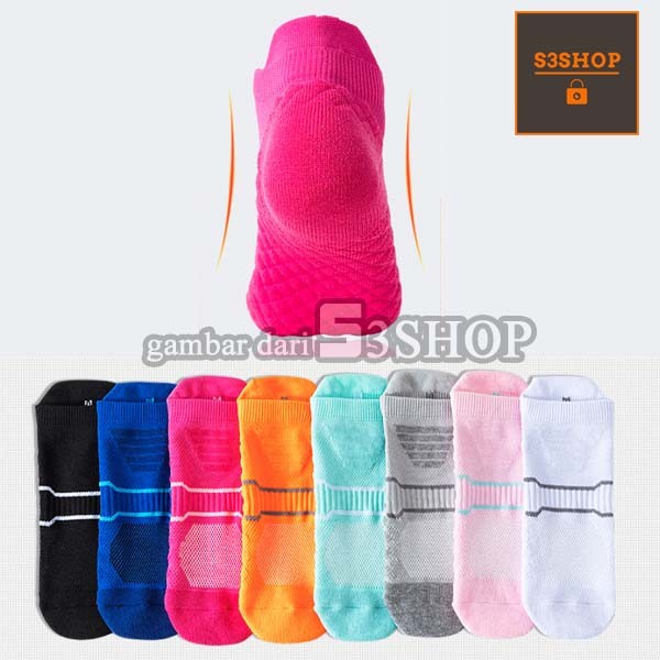 Kaos Kaki Olahraga 3D Tebal Basket Jogging Running Towel Bottom Socks