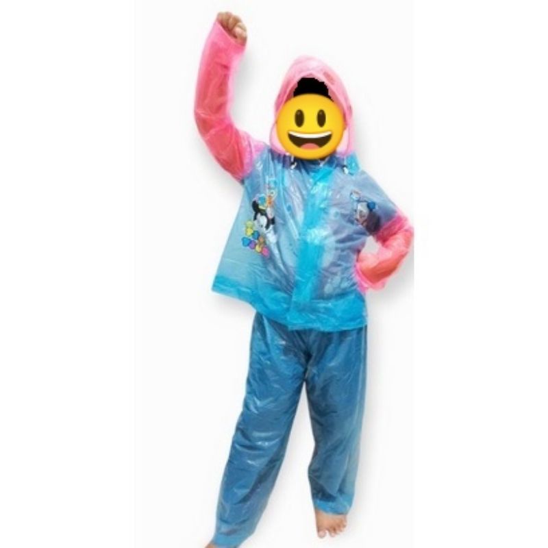 Jas Hujan Anak Jaket Celana Big Kid Dolphin 940