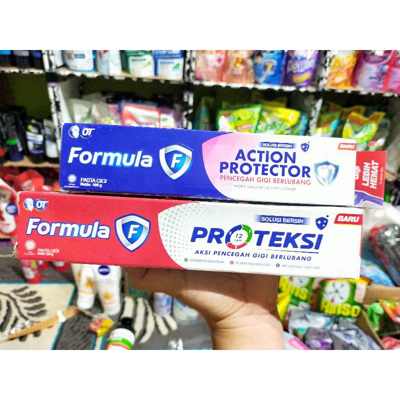 Formula Pasta Gigi Proteksi 225g/ Action Protection 160g