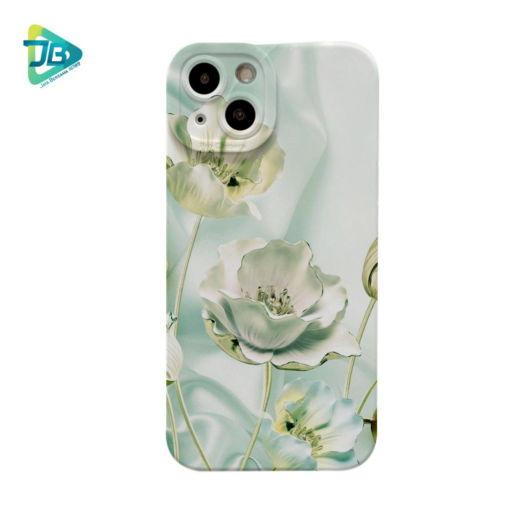 CUSTOM CASE SOFTCASE SILIKON PROCAMERA 3D FLOWERS CUSTOM OPPO REALME VIVO XIAOMI SAMSUNG INFINIX IPHONE FOR ALL TYPE JB6185