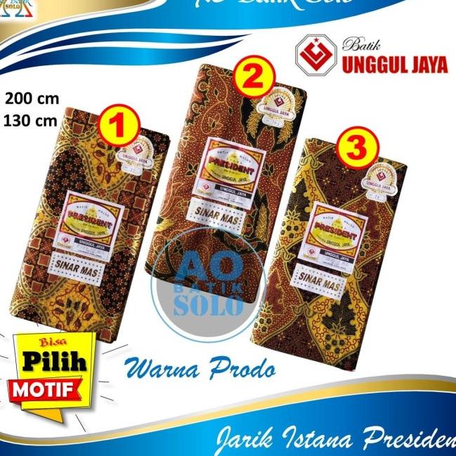 KAIN BATIK JARIK PRODO ISTANA PRESIDEN - PRADA - MOTIF No 2