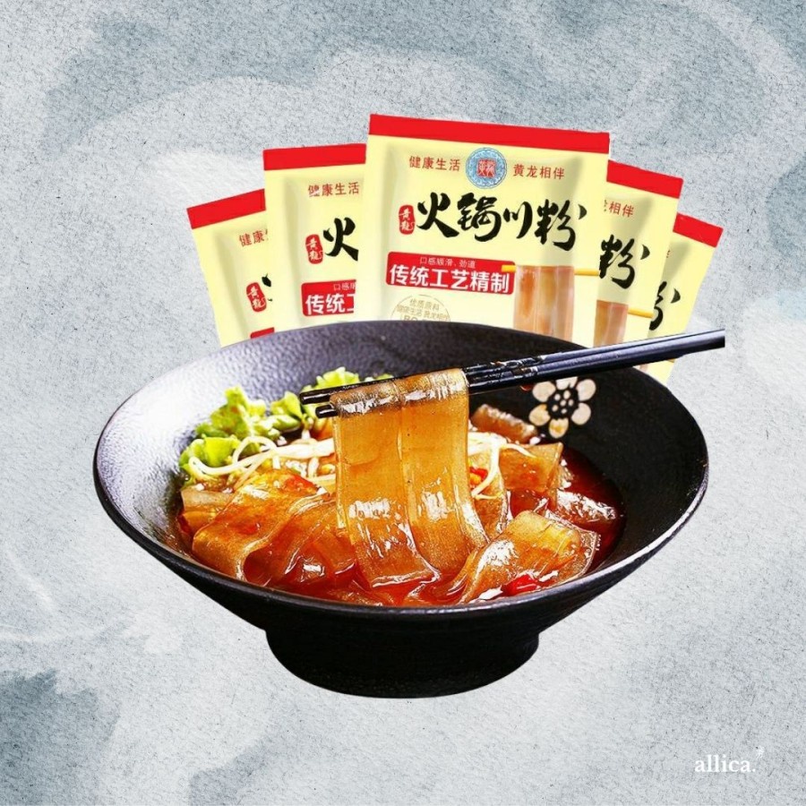 

Mie Ubi Lebar /Vermicelli /Mie ubi hotpot /shabu shabu /Sweet Potato Glass Noodles 红薯粉 240gr