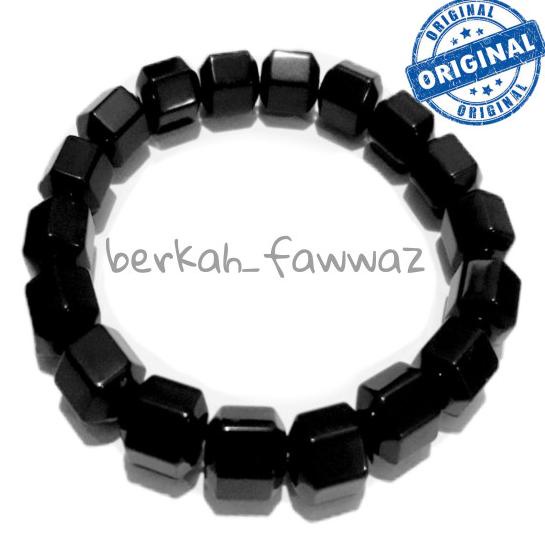 Gelang anak alsyva black jade - original korea